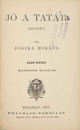 Jő a tatár I-III.