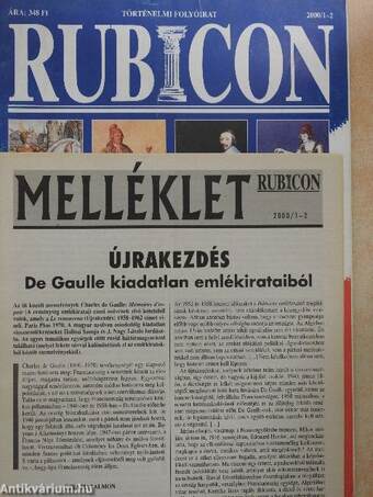 Rubicon 2000. (nem teljes évfolyam)/1-2. különszám