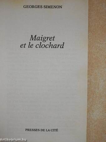 Maigret et le clochard