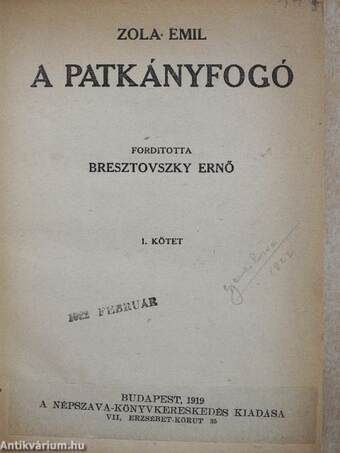 A patkányfogó I-II.