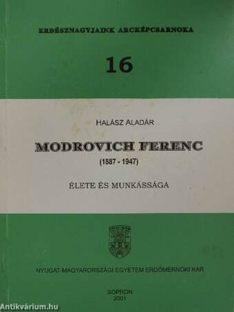 Modrovich Ferenc élete és munkássága