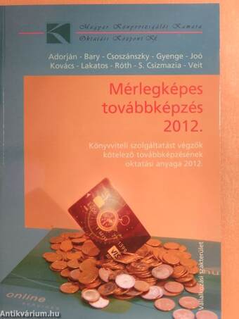 Mérlegképes továbbképzés 2012.