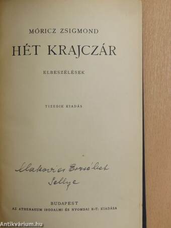 Hét krajczár