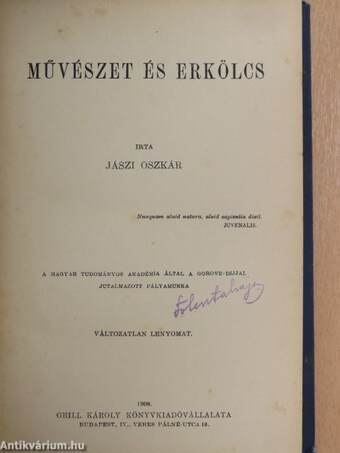 Művészet és erkölcs