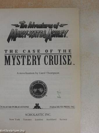 The Case of the Mystery Cruise