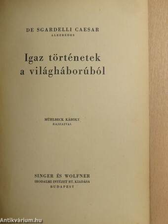 Igaz történetek a világháborúból