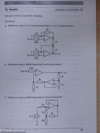 Elektrotechnika - elektronika feladatgyűjtemény és megoldások