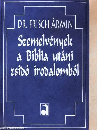 Szemelvények a Biblia utáni zsidó irodalomból