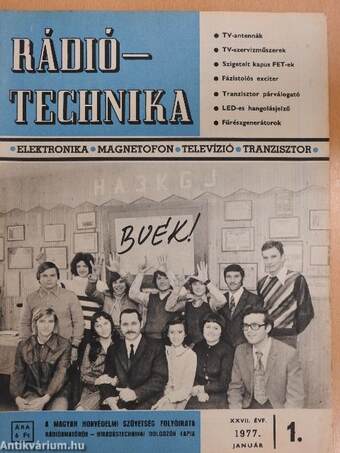 Rádiótechnika 1977. január-december