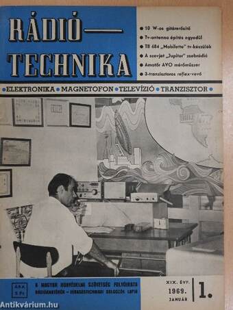 Rádiótechnika 1969. (nem teljes évfolyam)