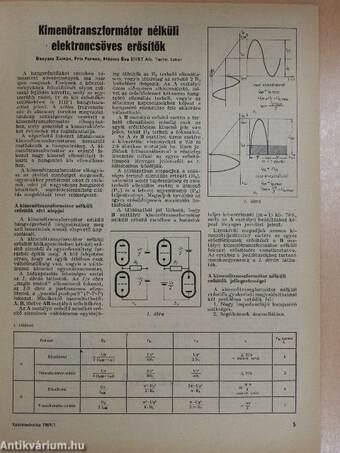 Rádiótechnika 1969. (nem teljes évfolyam)