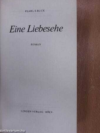 Eine Liebesehe