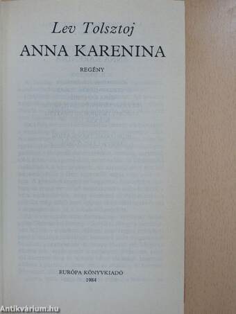 Anna Karenina