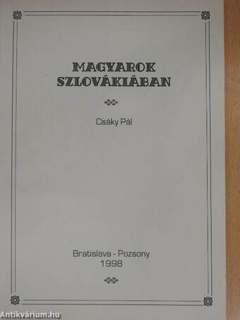 Magyarok Szlovákiában