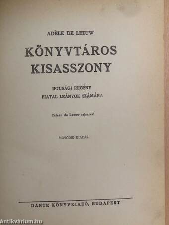 Könyvtáros kisasszony