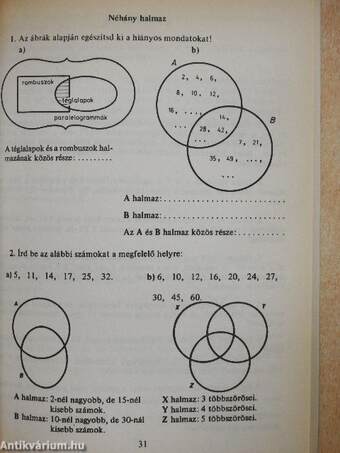 Feladatgyűjtemény matematikából