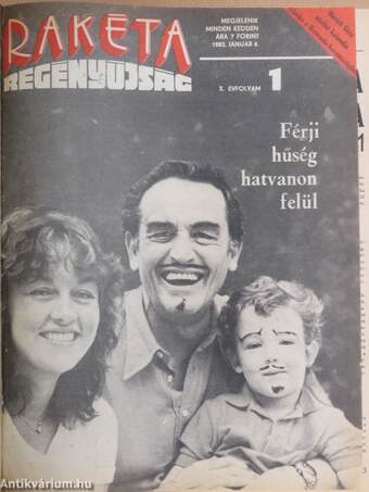 Rakéta Regényújság 1983. (nem teljes évfolyam) I-II.