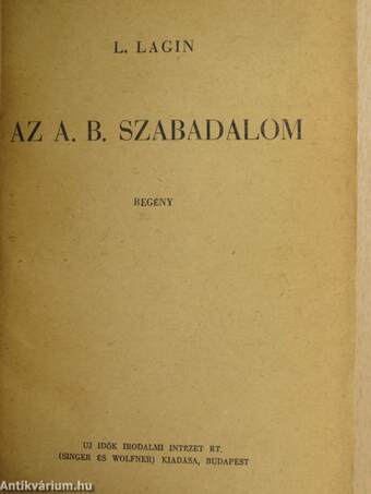 Az A. B. szabadalom