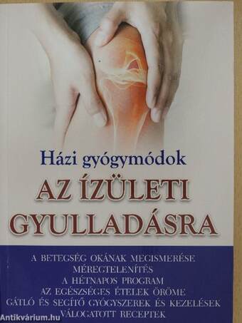 Házi gyógymódok az ízületi gyulladásra