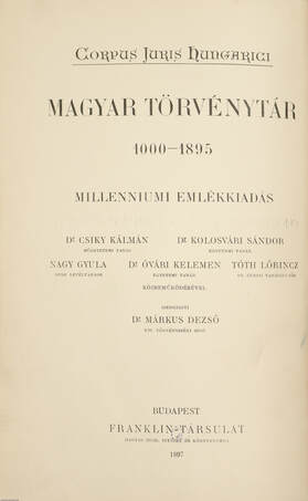 Werbőczy István Hármaskönyve