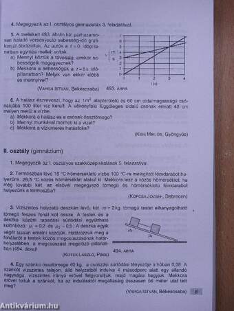 Mikola Sándor Országos Tehetségkutató Fizikaverseny 1997-2001.