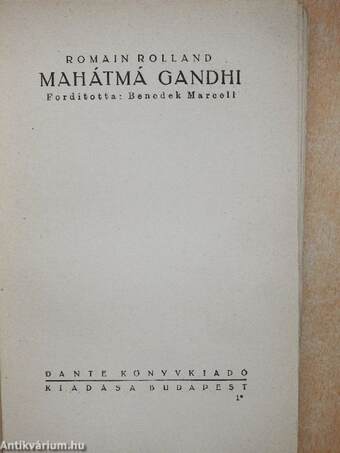 Mahátmá Gandhi