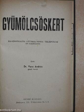 Gyümölcsöskert