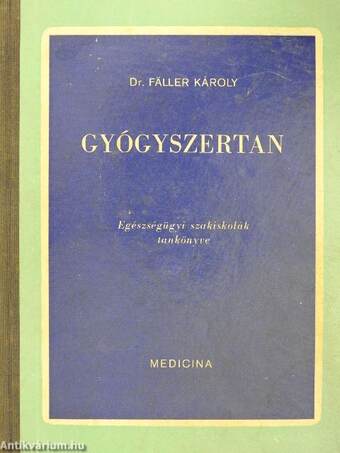 Gyógyszertan