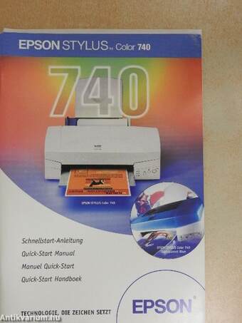 Epson Stylus Color 740 - 2 CD-vel