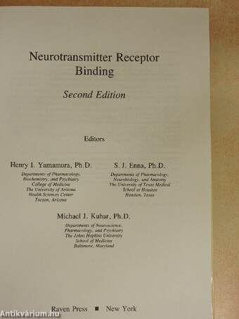 Neurotransmitter Receptor Binding