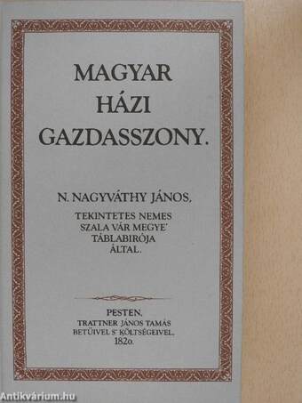 Magyar házi gazdasszony