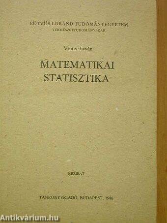 Matematikai statisztika