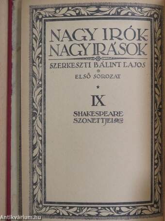 Shakespeare szonettjei