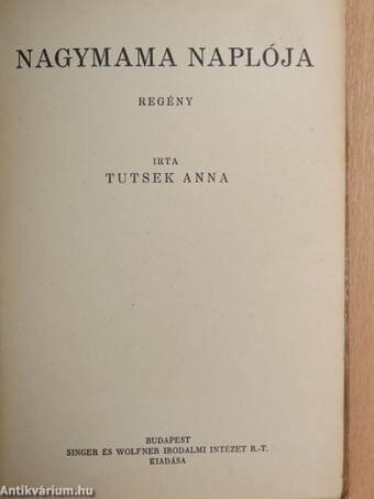 Nagymama naplója/Szerencse gyermeke/A negyedik parancsolat/Vetés és aratás