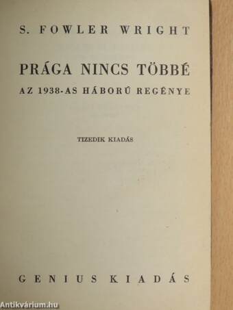 Prága nincs többé