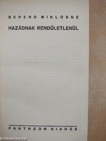 Hazádnak rendületlenül