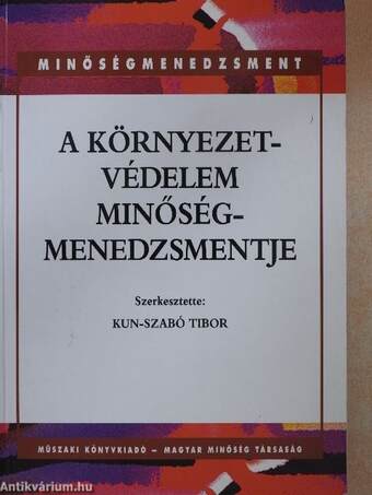 A környezetvédelem minőségmenedzsmentje