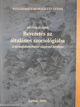 Bevezetés az általános szociológiába