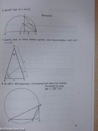 Matematika feladatlapok II.