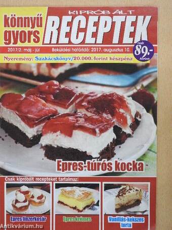 Könnyű gyors receptek 2017/2