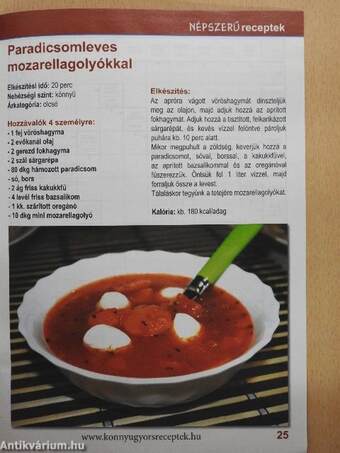 Népszerű receptek 2017. március-május