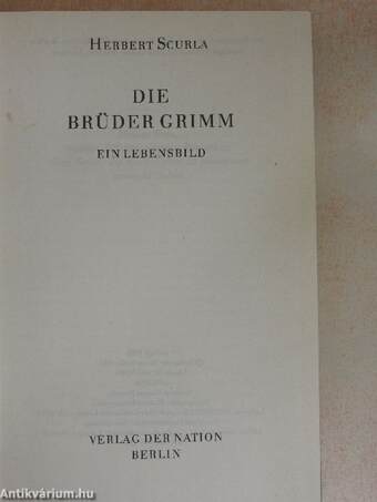 Die Brüder Grimm