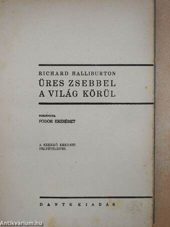 Üres zsebbel a világ körül I-II.