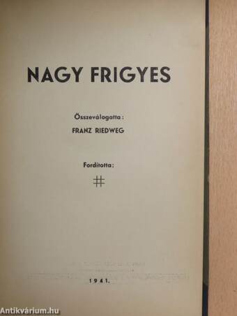 Nagy Frigyes