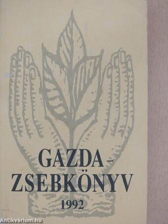 Gazdazsebkönyv 1992