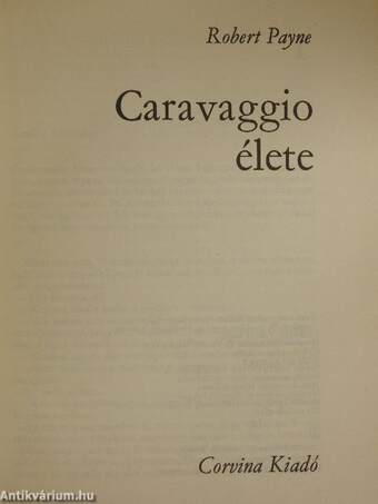 Caravaggio élete