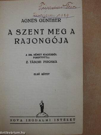 A szent meg a rajongója I-II.