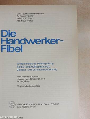 Die Handwerkerfibel