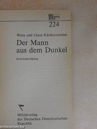 Der Mann aus dem Dunkel