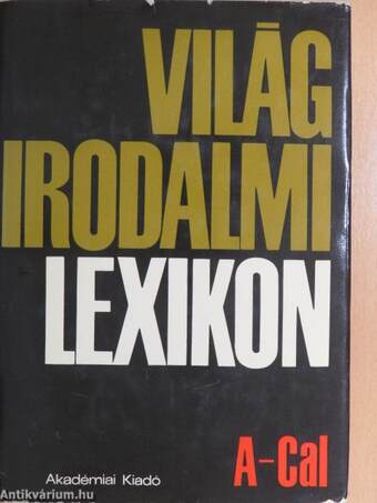 Világirodalmi Lexikon 1-19.